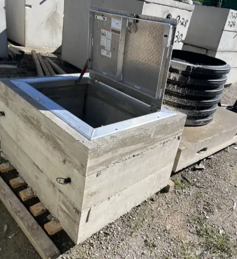 steel manhole cover