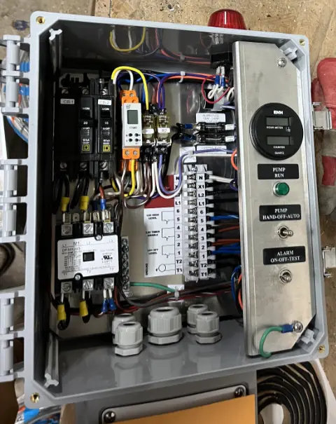 control panel