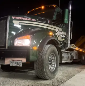 Stiger Precast truck