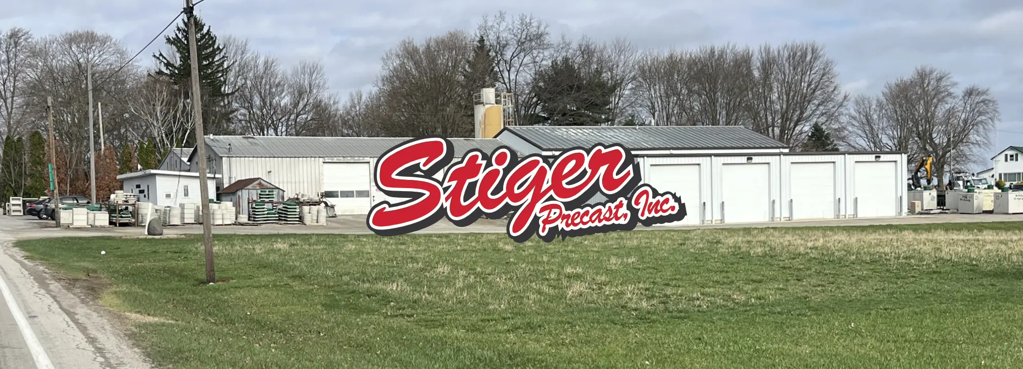 Overview of the Stiger Precast primary location.